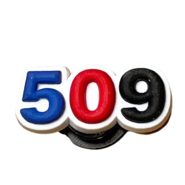 509 - Haiti Area Code - Shoe Charm Shoe Charm Haiti